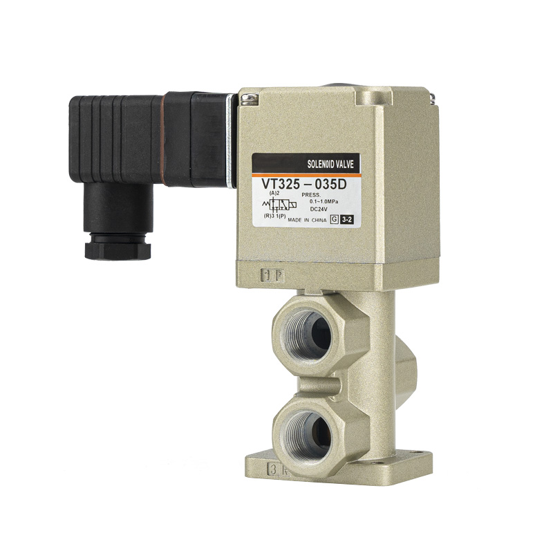 VT325 3portový solenoidový ventil/Typ s přímým ovládáním talíře